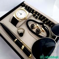 اطقم ساعة رجالي مع ملحقات فخمة  Shobbak Saudi Arabia