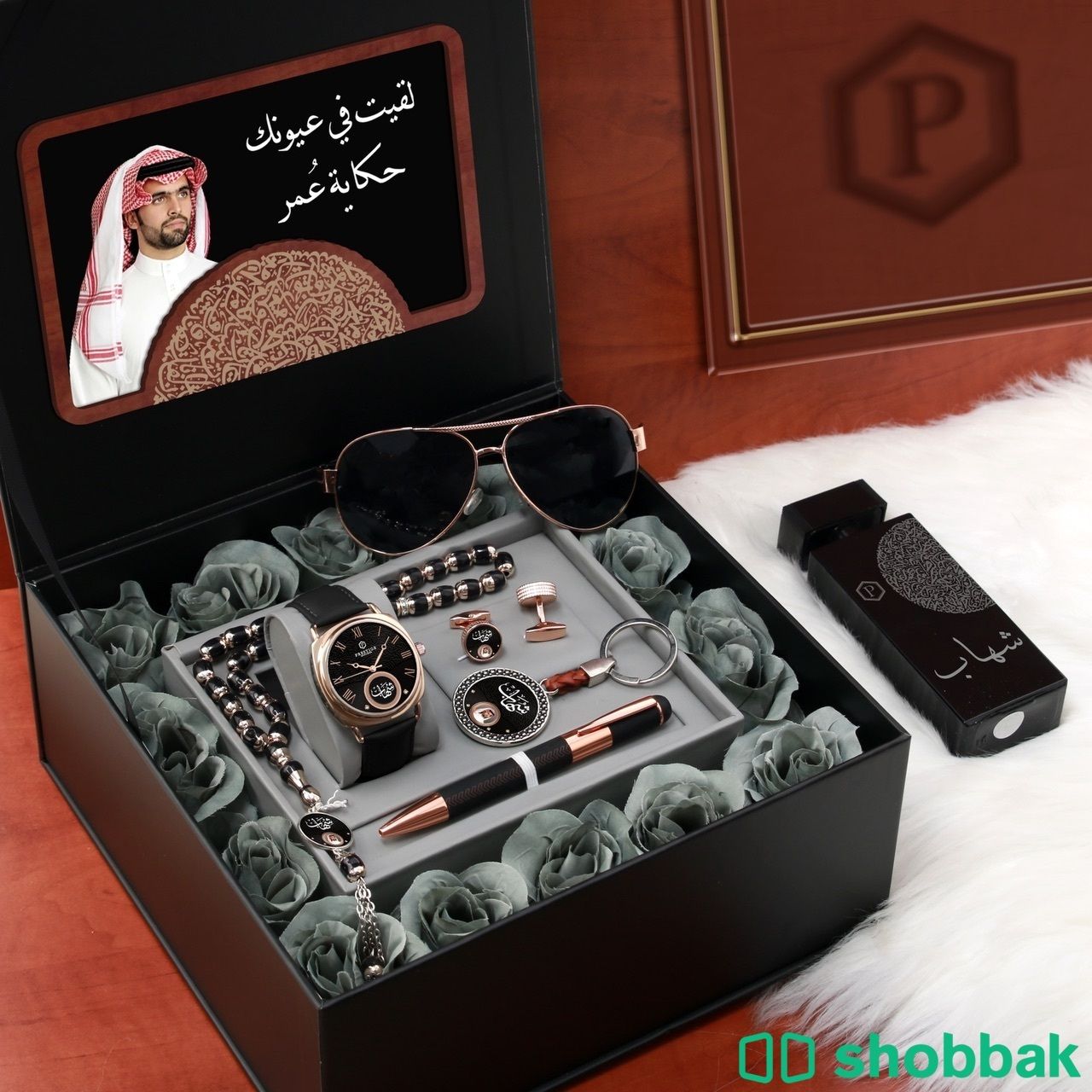 اطقم هدايا رجالية راقية من ماركة برستيج  Shobbak Saudi Arabia
