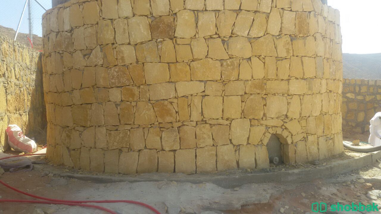 بناء تراث الحجر الطبيعي  والطين  Shobbak Saudi Arabia
