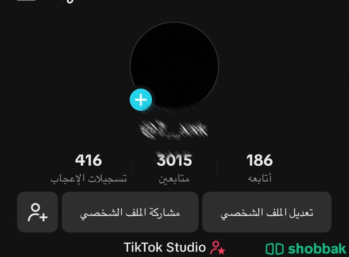 بيع حساب تيك توك 3015 متابع حقيقين Shobbak Saudi Arabia