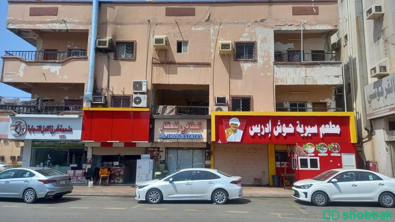 بيع عمارة تجارية وسكنية بمنطقة جيزان شارع المطار شباك السعودية