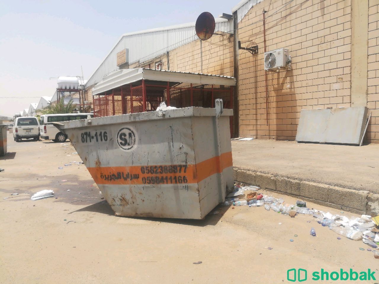 تاجير حاويات  لتجديد رخصة البلدية ب عقد نظافة معتمد  شباك السعودية