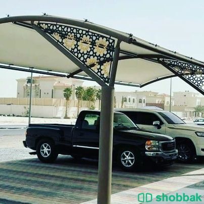 ترويد وتركيب مظلات مواقف للسيارات وجميع انواع الحداده  Shobbak Saudi Arabia