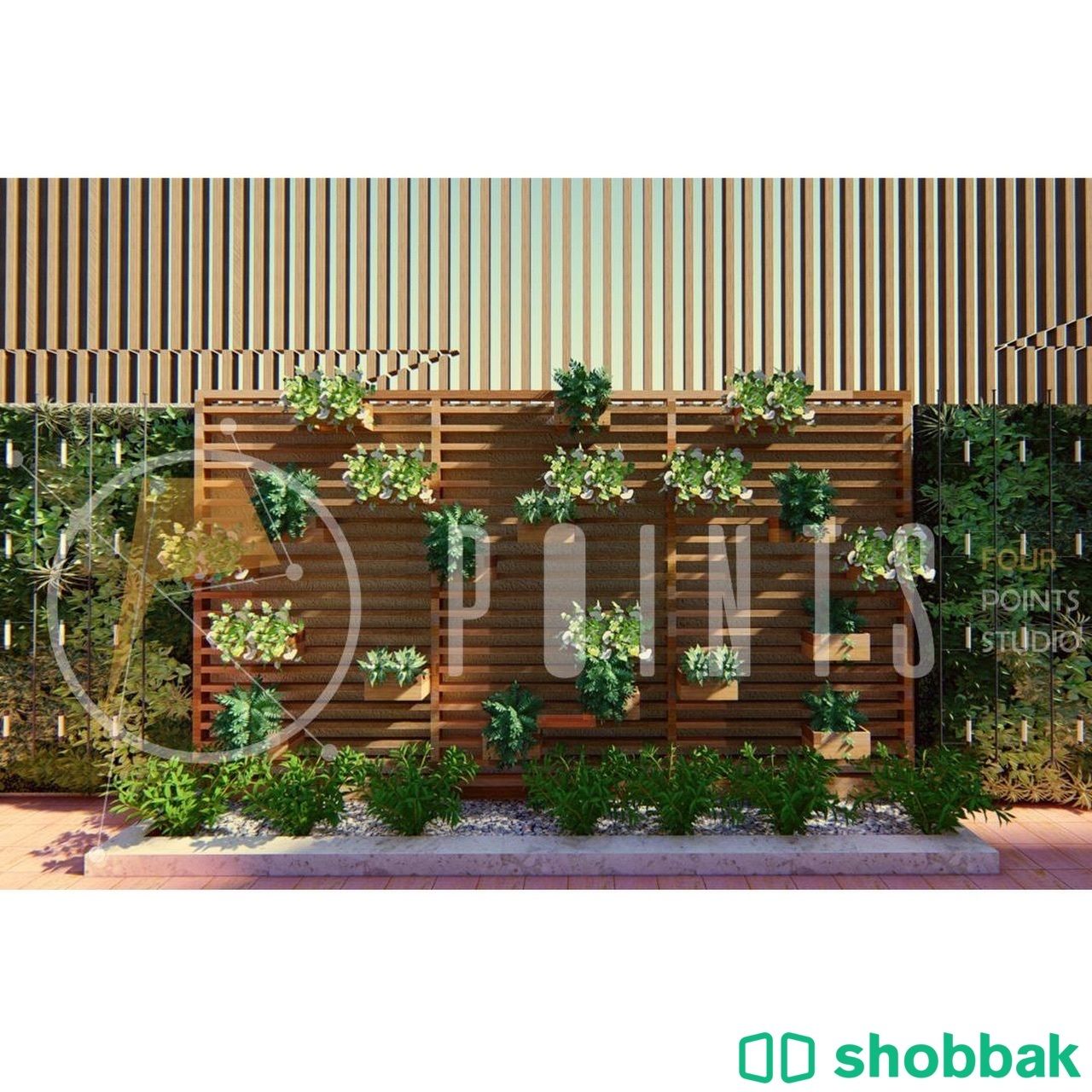 تصميم حديقة منزل  Shobbak Saudi Arabia