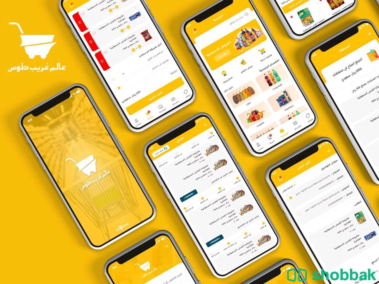 تصميم وبرمجة تطبيقات الجوال والمتاجر الالكترونيه شباك السعودية
