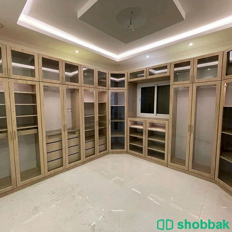 تفصيل حسب الطلب غرف نوم اطفال ومكاتب ومطابخ وابواب ودهانات جدران وجميع انواع الخشب  Shobbak Saudi Arabia