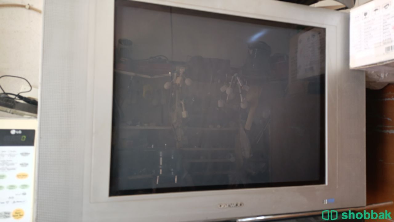 تلفزيون دايو قديم للبيع مع سنسور ديجيتال مكعب ومسطح 29U9old Daewoo tv for sale w Shobbak Saudi Arabia