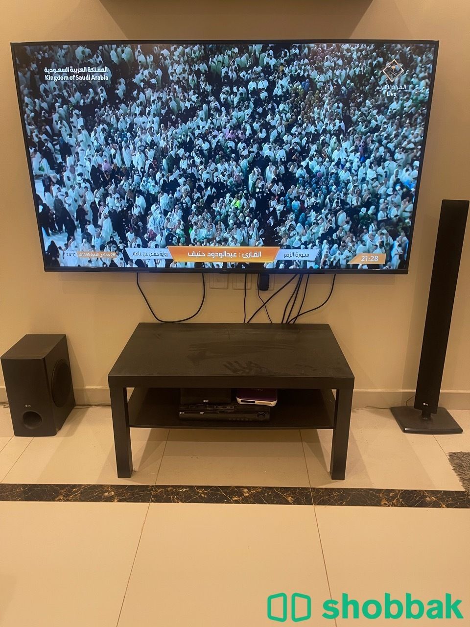 تليفزيون 70 بوصه استخدام نظيف Shobbak Saudi Arabia