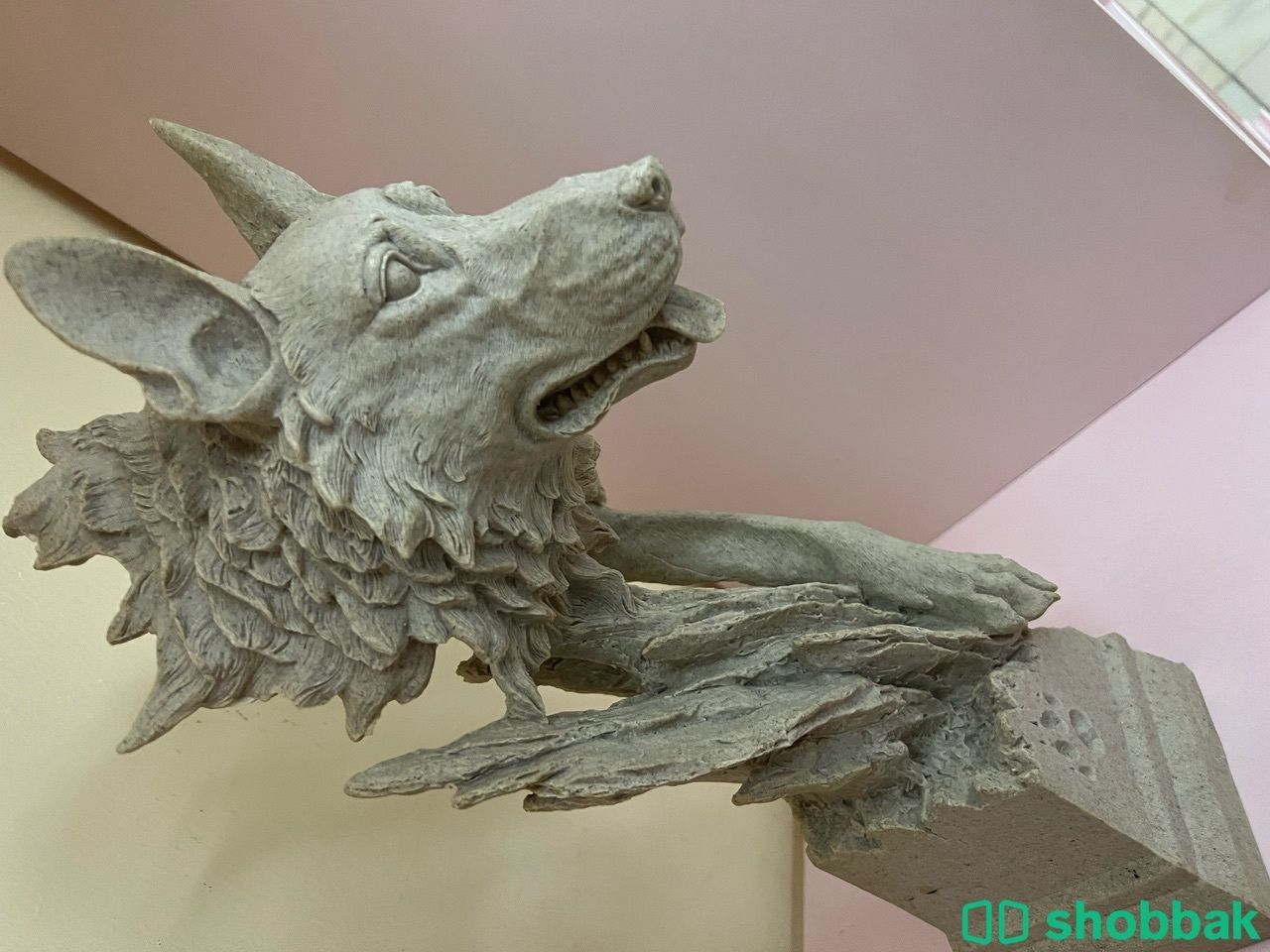 تمثال ذئب 3D شباك السعودية