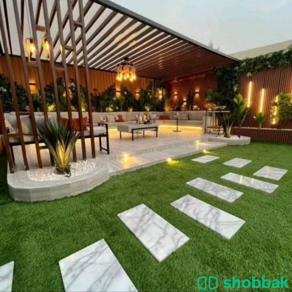 تنسيق حدائق منزلية بالرياض 0509784248 Shobbak Saudi Arabia
