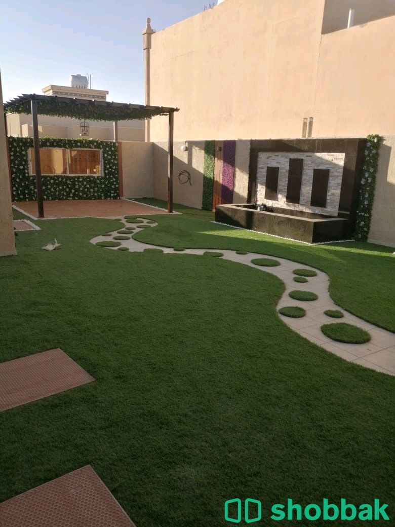 تنسيق وتصميم الحدائق  شباك السعودية