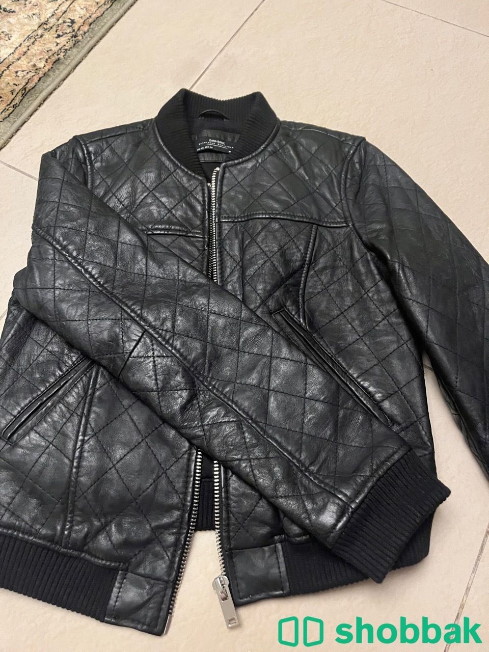جاكيت جلد من زارا Boys leather jacket  Shobbak Saudi Arabia