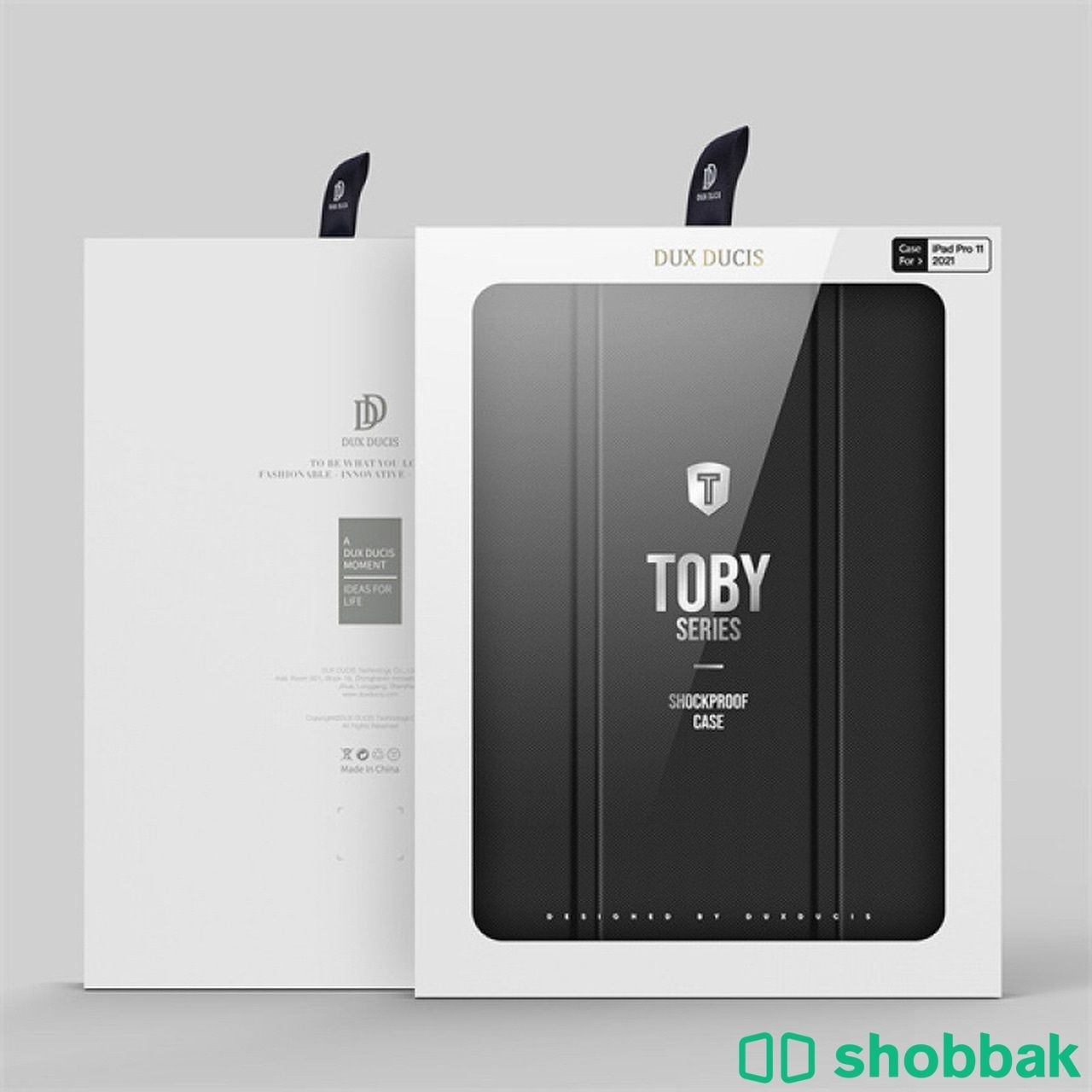  جراب iPad Pro Dux Ducis 12.9 (2021) Black  Shobbak Saudi Arabia