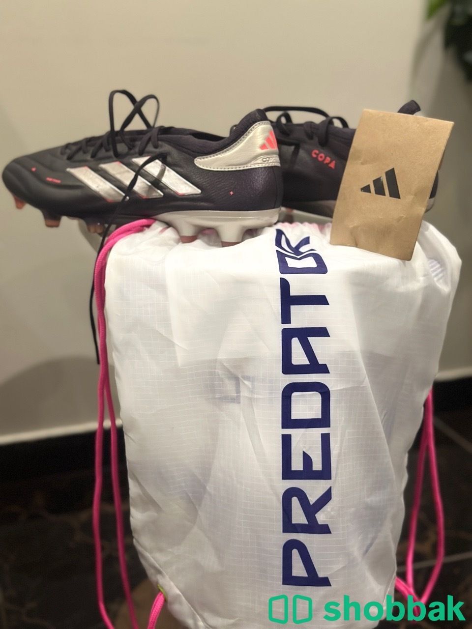 جزم كرة قدم أصلية (Adidas Predator، Copa Pure، Nike Tiempo) – جديدة بالتاج شباك السعودية