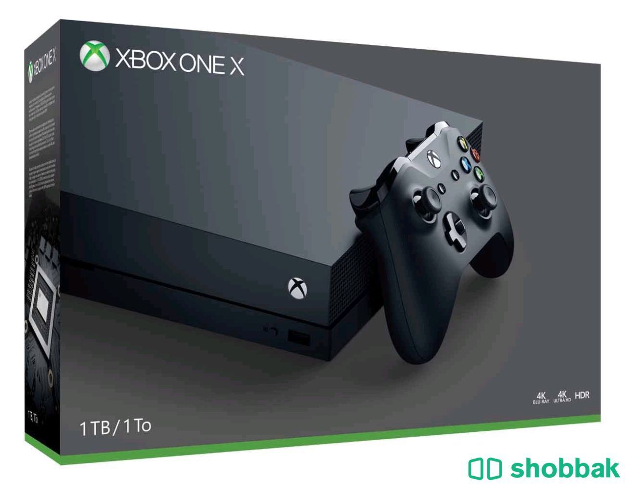 جهاز Xbox one X نظيف Shobbak Saudi Arabia
