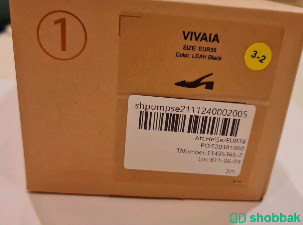 حذاء نسائي ماركة ڤيڤايا - مقاس 38 و اللون اسود Shobbak Saudi Arabia