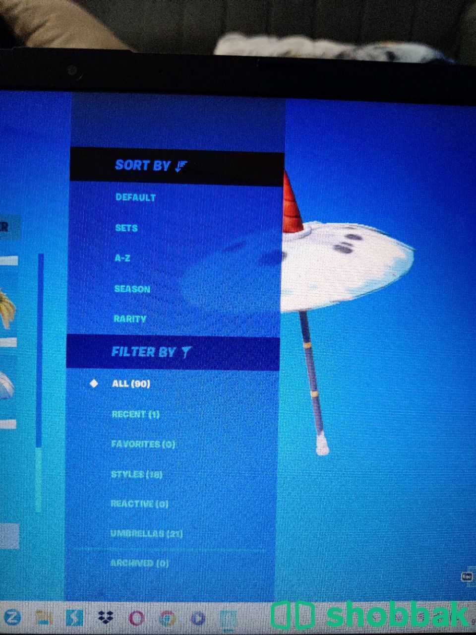 حساب فورت نايت فيه اشياء نادرة بسعر رخيص  Shobbak Bahrain