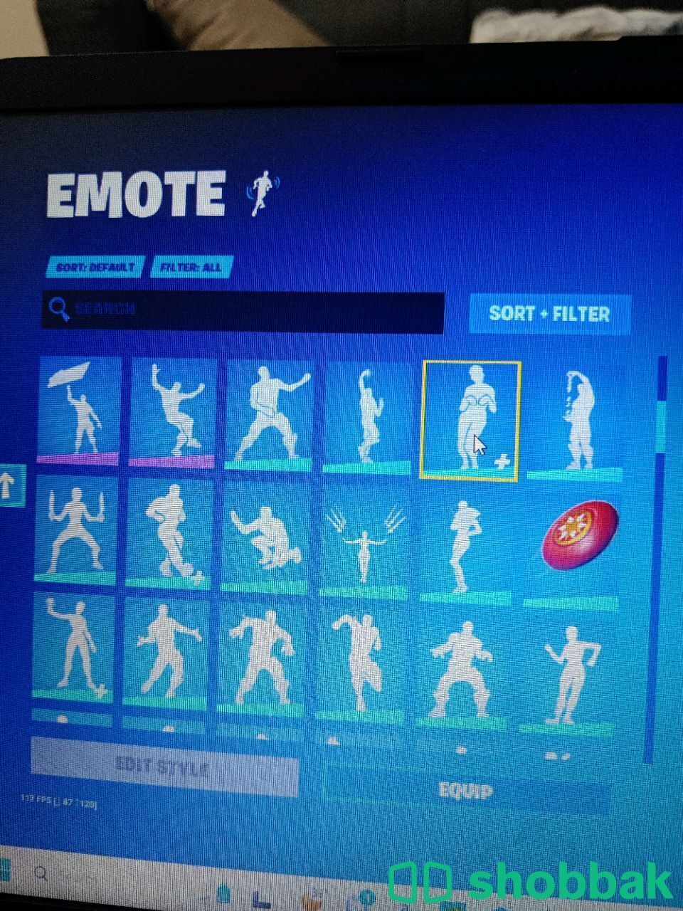 حساب فورت نايت فيه اشياء نادرة بسعر رخيص  Shobbak Bahrain