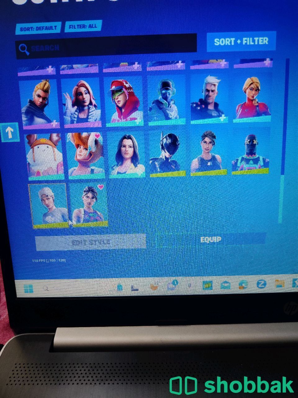 حساب فورت نايت فيه اشياء نادرة بسعر رخيص  Shobbak Bahrain