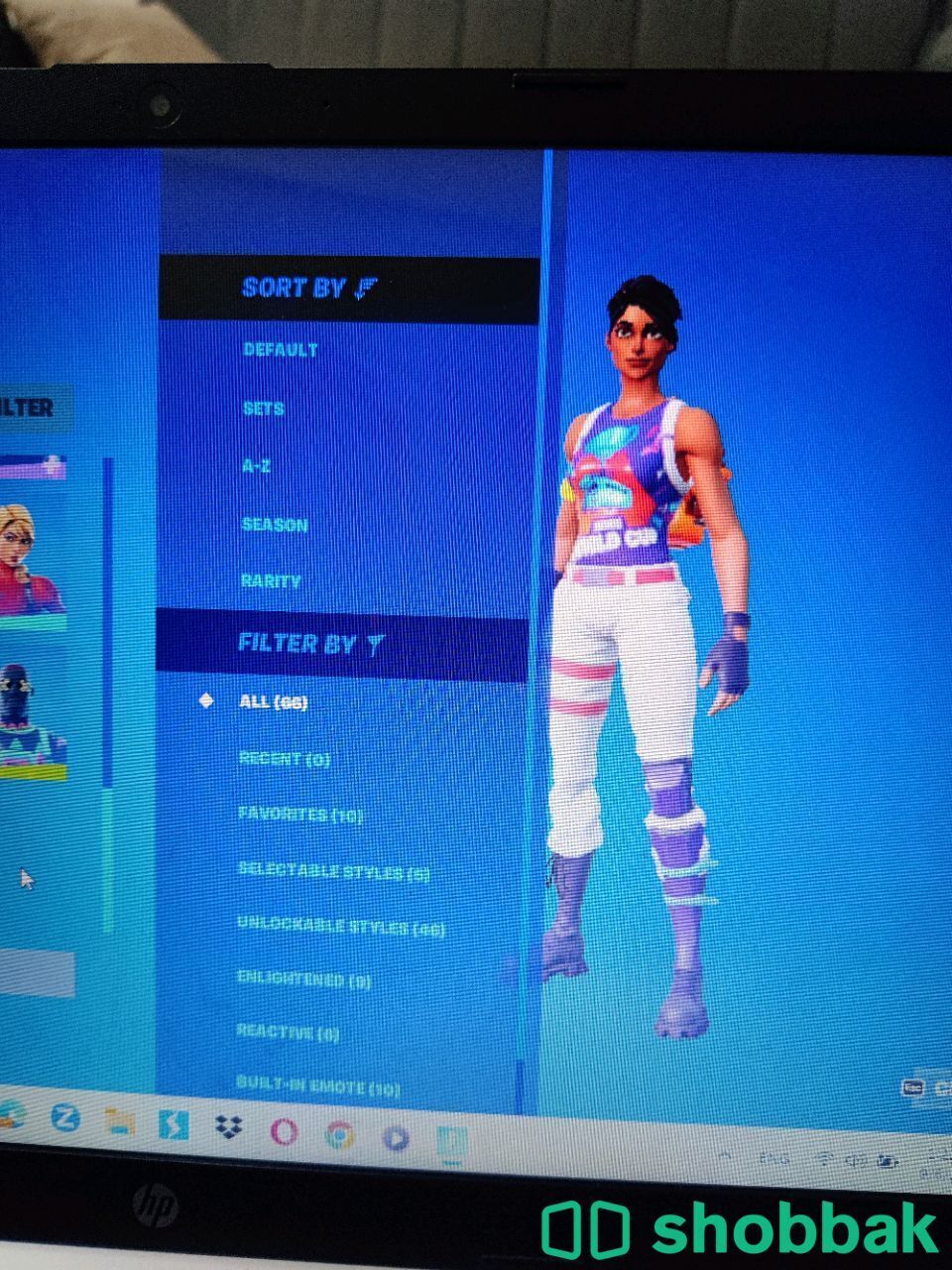 حساب فورت نايت فيه اشياء نادرة بسعر رخيص  Shobbak Bahrain