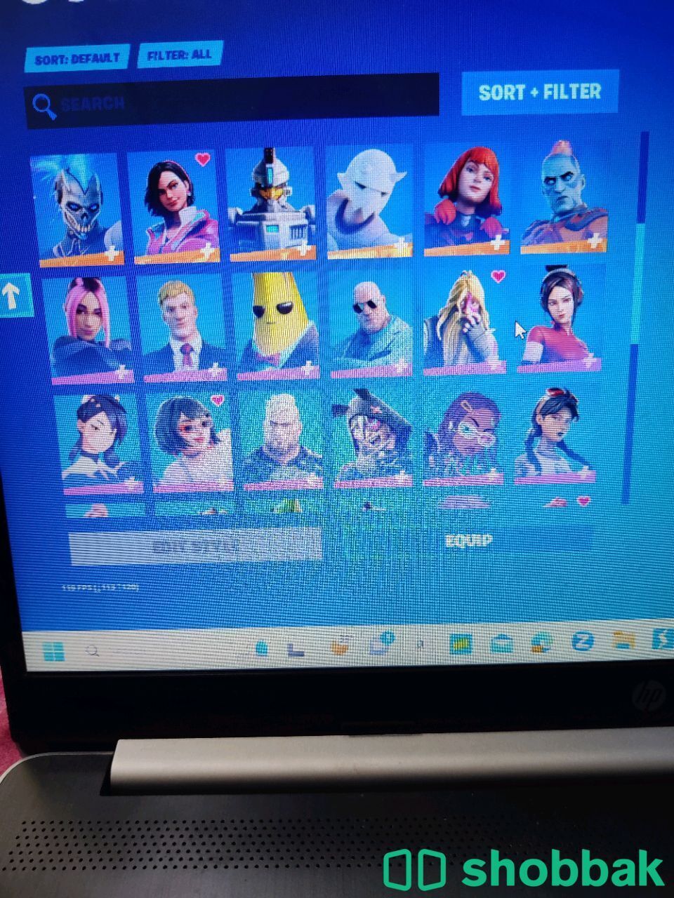 حساب فورت نايت فيه اشياء نادرة بسعر رخيص  Shobbak Bahrain