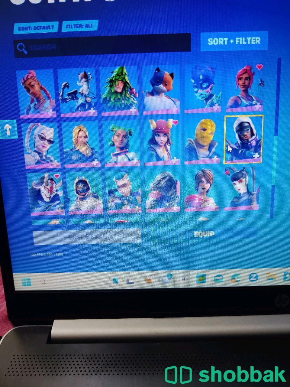 حساب فورت نايت فيه اشياء نادرة بسعر رخيص  Shobbak Bahrain
