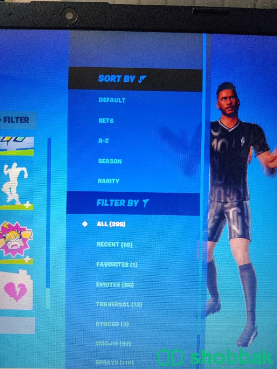 حساب فورت نايت فيه اشياء نادرة بسعر رخيص  Shobbak Bahrain