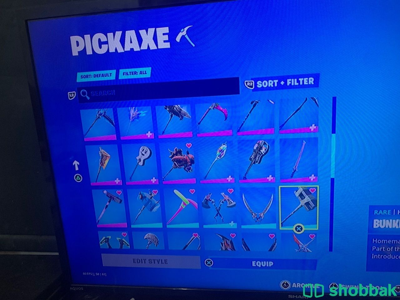 حساب فورت نايت و سوني شباك الكويت