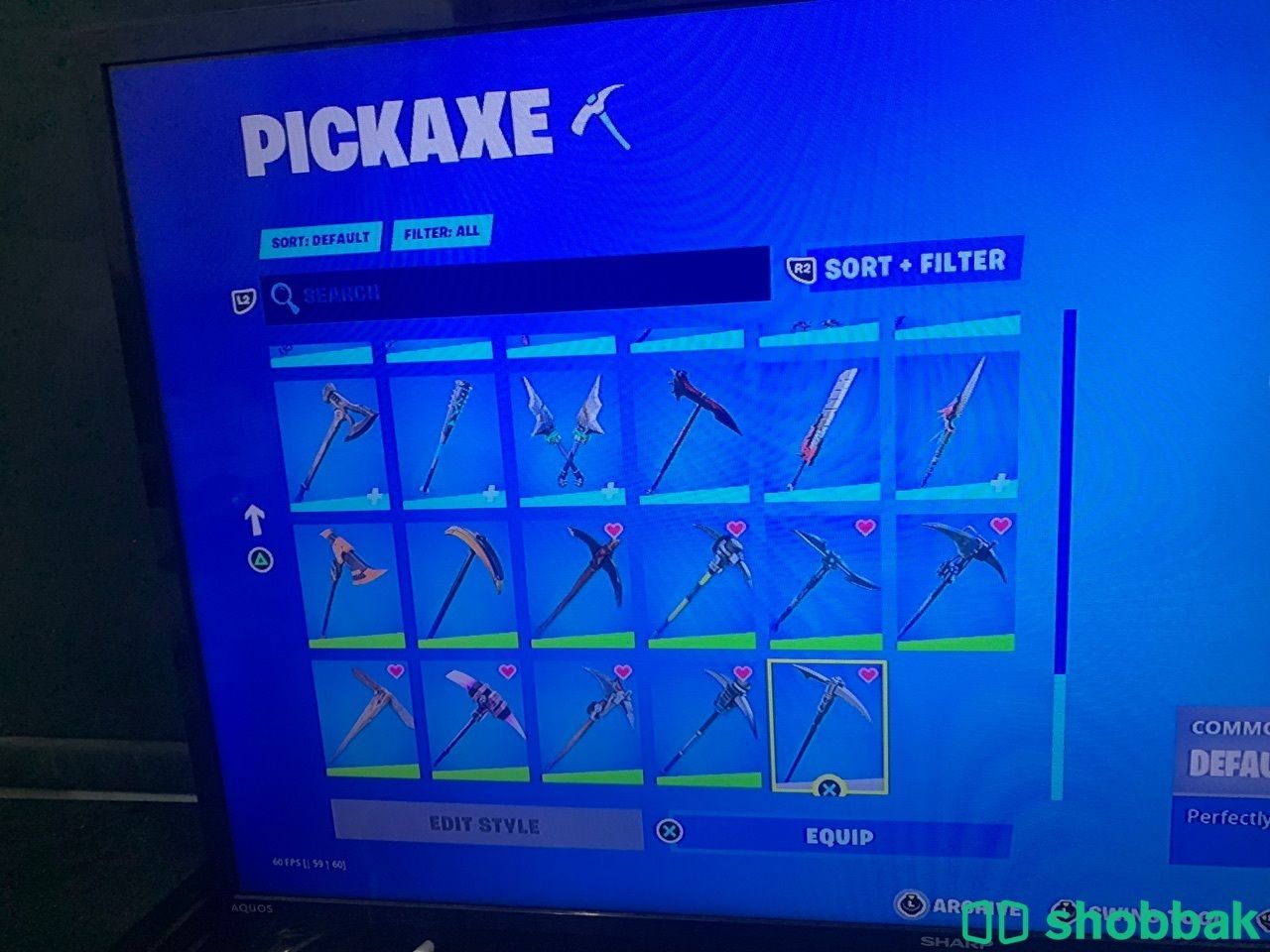 حساب فورت نايت و سوني شباك الكويت