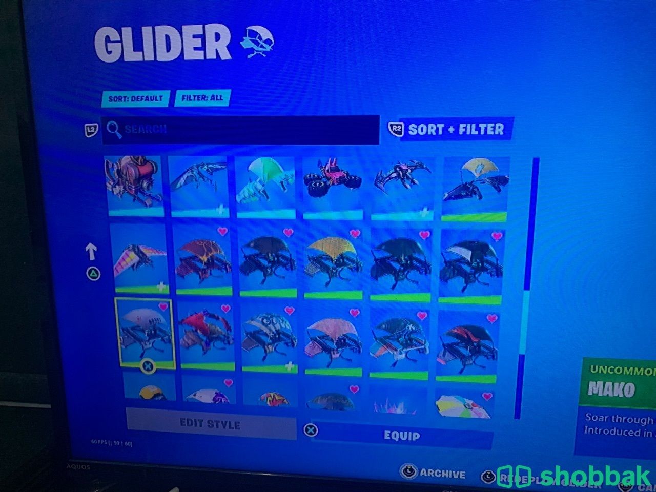 حساب فورت نايت و سوني شباك الكويت