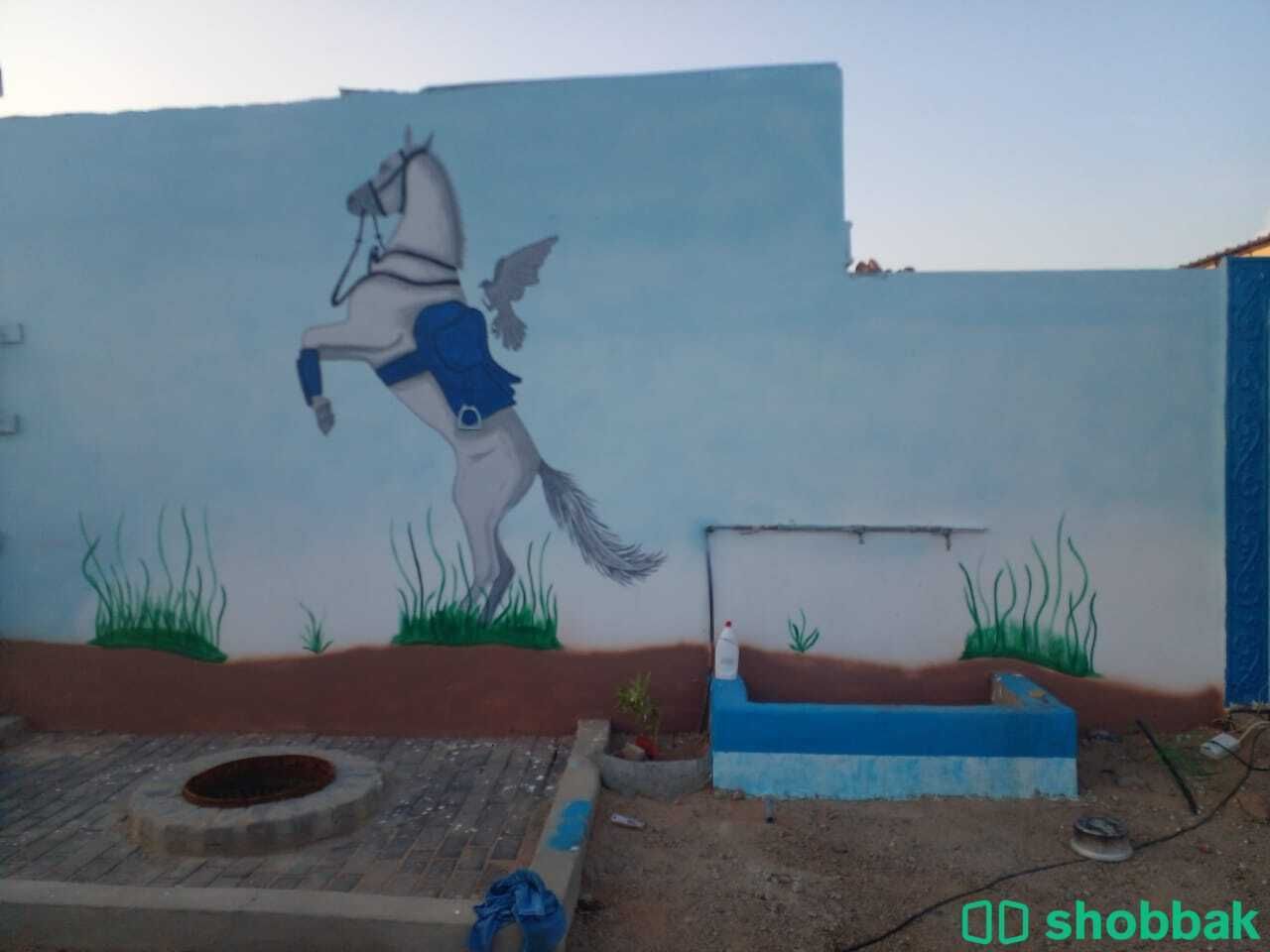 حول مساحتك إلى عمل فني مع رسام الجداريات المحترف! Shobbak Saudi Arabia