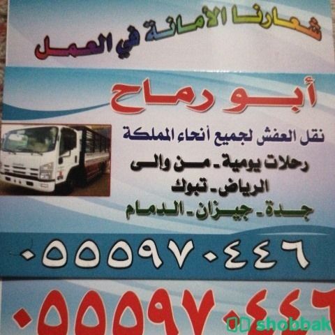 دينا نقل عفش اثاث بالرياض 0503496129 لوري نقل عفش بالرياض دنات نقل عفش شمال الرياض Shobbak Saudi Arabia