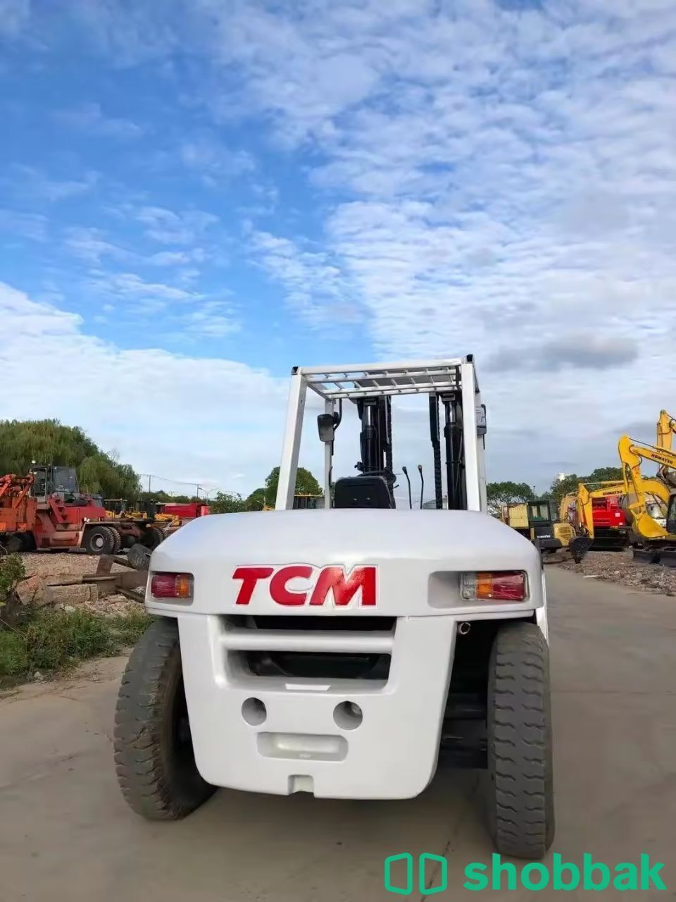 رافعه شوكيه 10طن 7طن للايجار 10 ton 7 ton forklift for rent  شباك السعودية