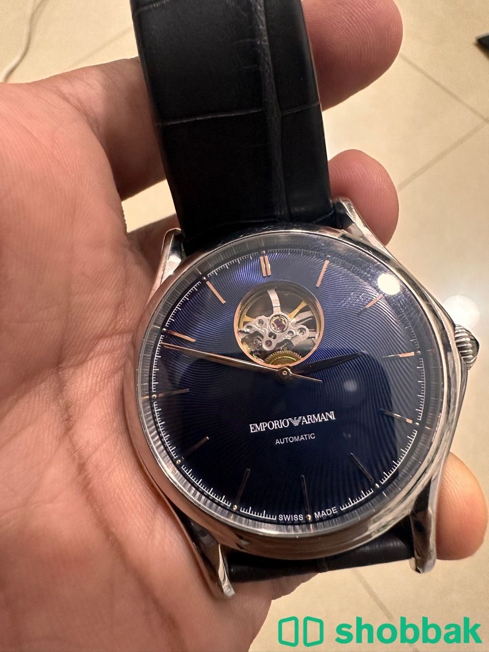 ساعة امبوريو ارماني اوتوماتيك - Emporio Armani Automatic Watch Shobbak Saudi Arabia