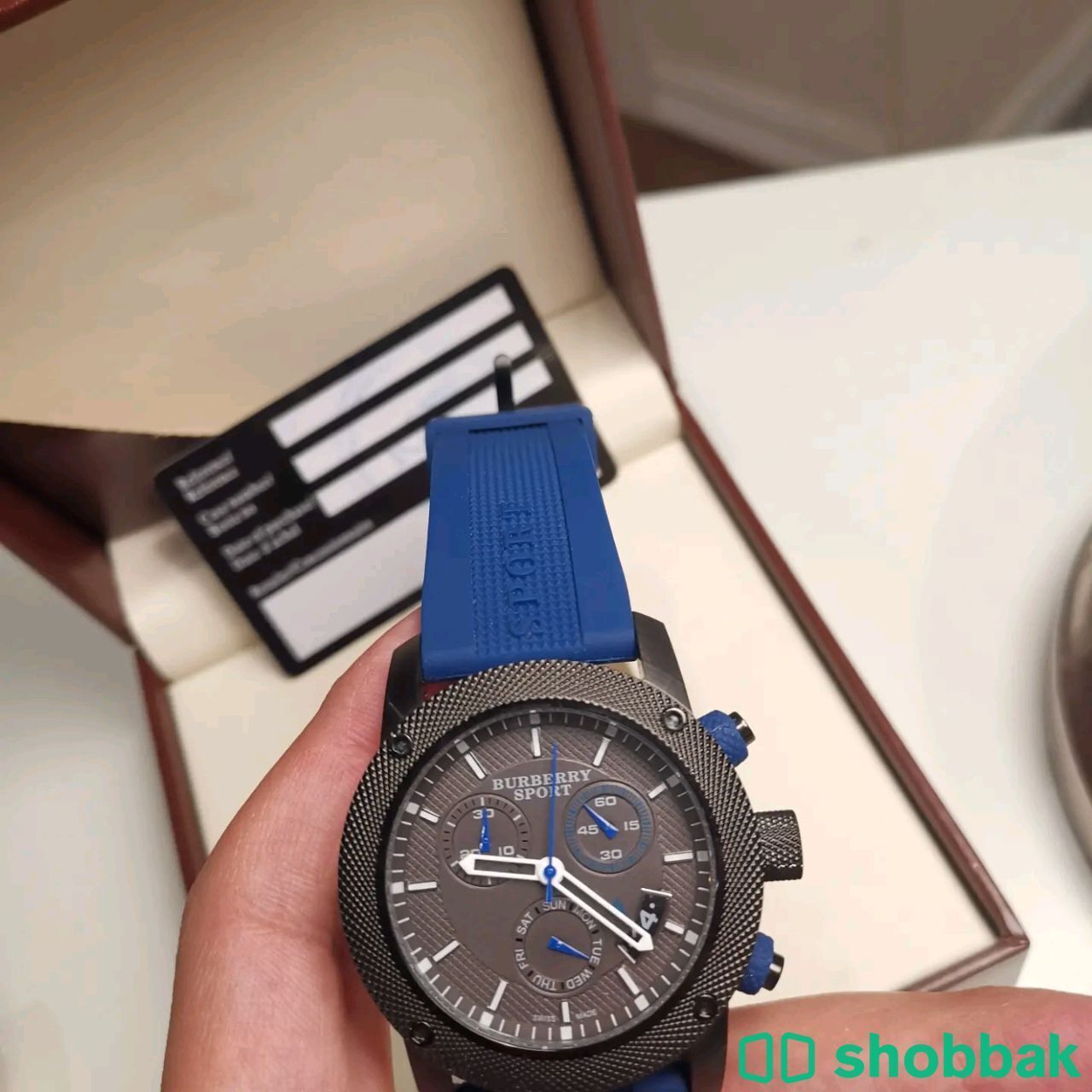 ساعة بيربري (تم البيع)  Shobbak Saudi Arabia