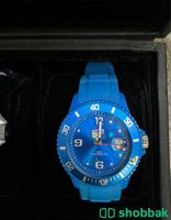 ساعة زرقاء اللون من ايس واتش ice watch Shobbak Saudi Arabia