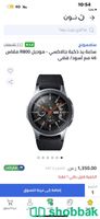 ساعة يد ذكية جالاكسي - R800 مقاس 46 مم أسود Shobbak Saudi Arabia