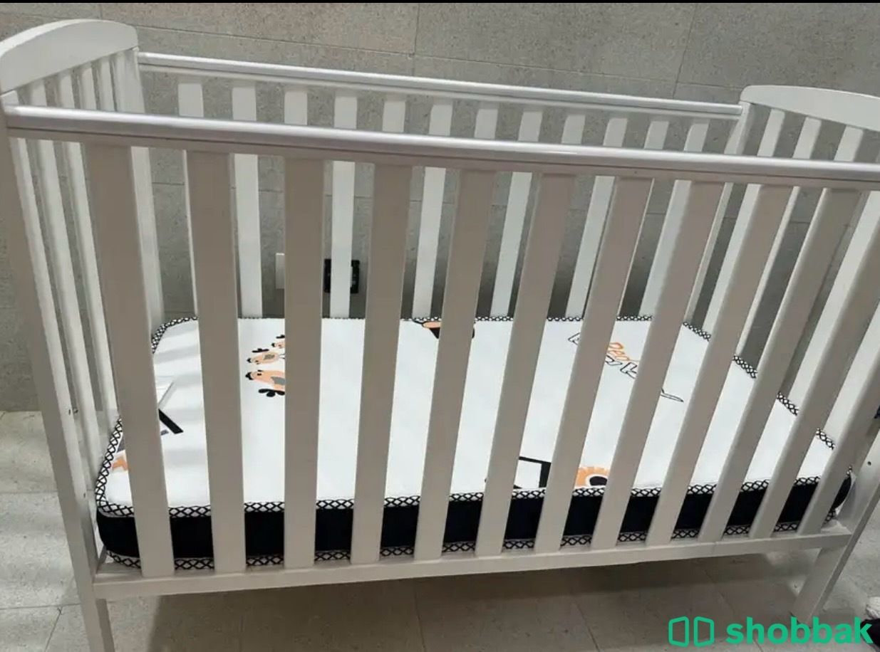 سرير اطفال مع مرتبه  Shobbak Saudi Arabia