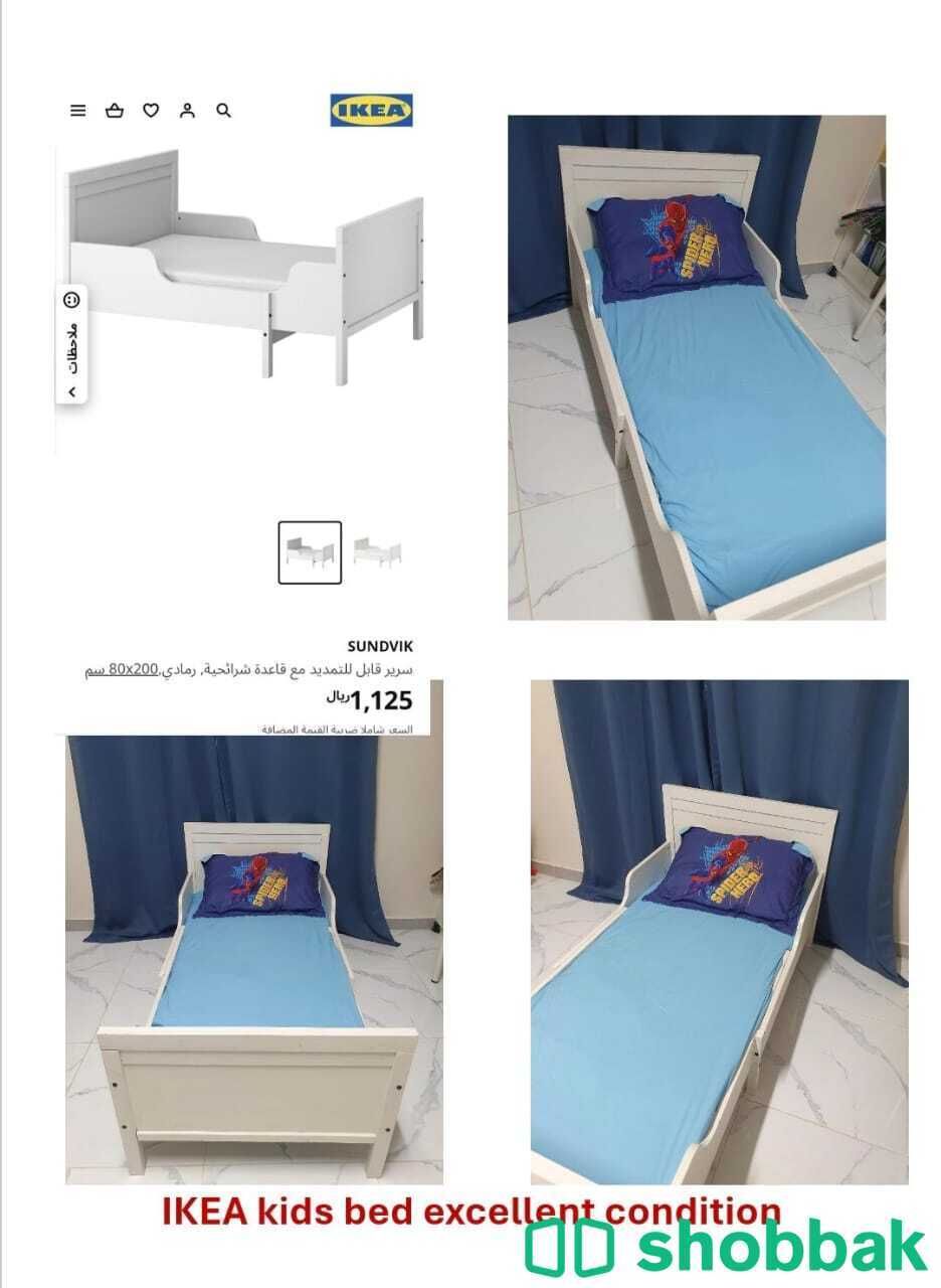 سرير ايكيا للاطفال قابل للتطويل 200cm*80cm شباك السعودية