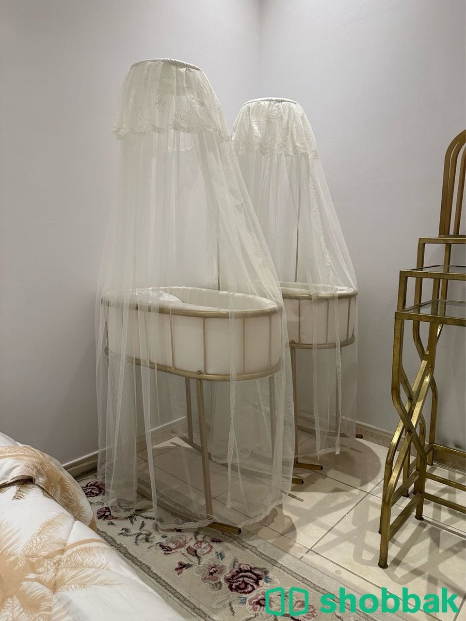سرير مواليد اطفال استخدام نظيف جدا من محل اطفالي طفولتي  شباك السعودية