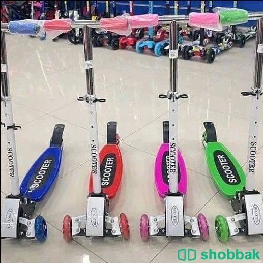 سكوتر اطفال حصريااعرض خاص بل وصف سكوتر1-17دينار 2-30دينار 3-40دينار Shobbak Jordan