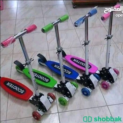 سكوتر اطفال حصريااعرض خاص بل وصف سكوتر1-17دينار 2-30دينار 3-40دينار Shobbak Jordan