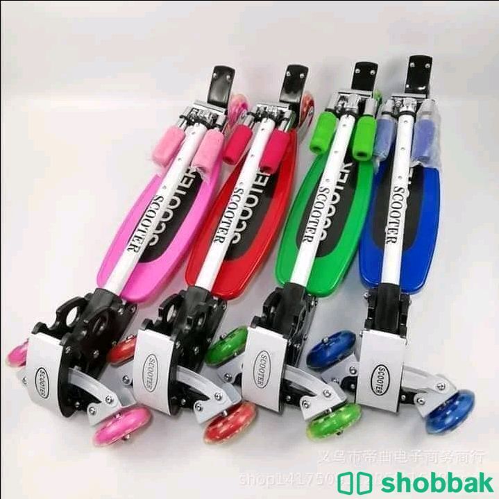 سكوتر اطفال حصريااعرض خاص بل وصف سكوتر1-17دينار 2-30دينار 3-40دينار Shobbak Jordan
