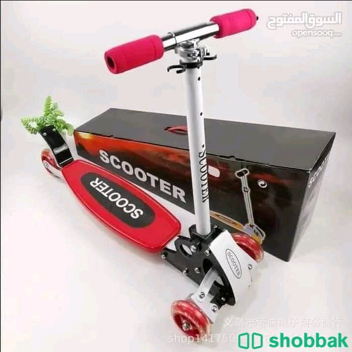 سكوتر اطفال حصريااعرض خاص بل وصف سكوتر1-17دينار 2-30دينار 3-40دينار Shobbak Jordan