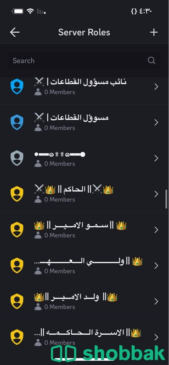 سيرفر  ‏حياة واقعية Discord للبيع Shobbak Saudi Arabia