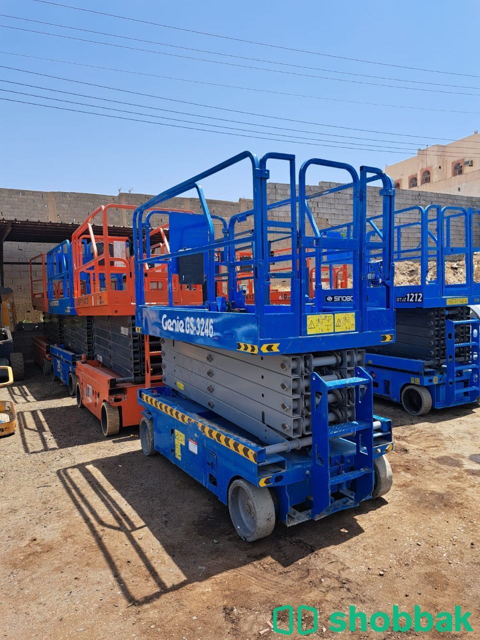 سيزر لفت مان لفت للايجار في الرياض Caesar Lift Man Lift for rent in Riyadh Shobbak Saudi Arabia