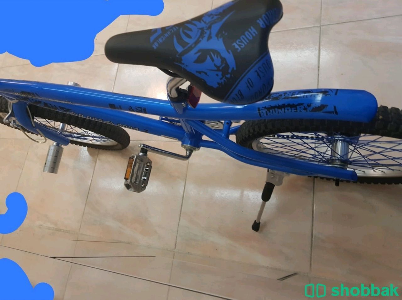سيكل او دراجة النوع كوبرا اللون ازرق  Shobbak Saudi Arabia