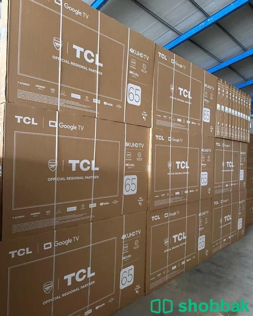 شاشات TCL سمارت مقاس 65 بوصة جديدة ضمان ثلاث سنوات يوجد خدمة توصيل مجاني تصفيات  Shobbak Saudi Arabia