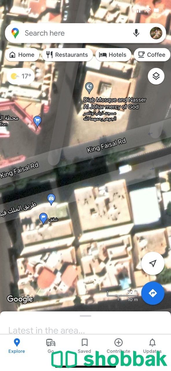 شقة (دور ارضي ) حي صبابه للأيجار شباك السعودية