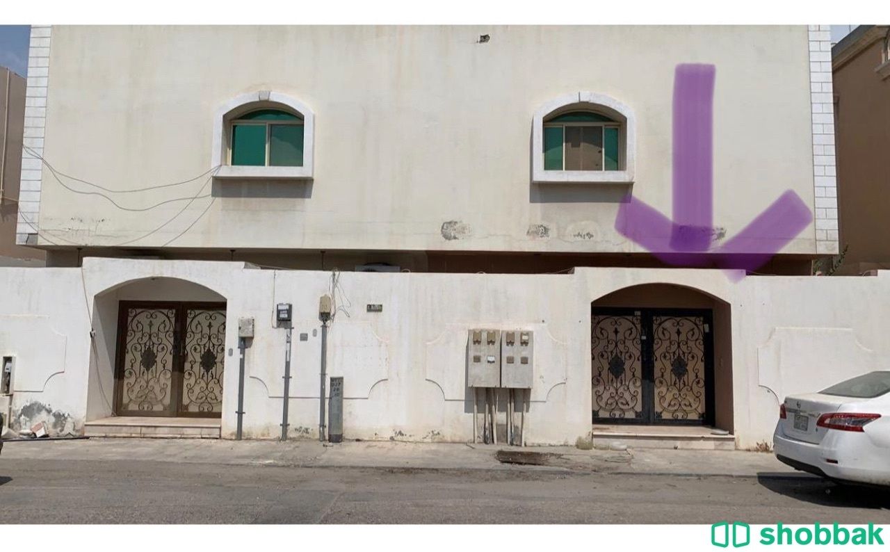 شقة دور واحد مدخل منفصل للبيع شباك السعودية